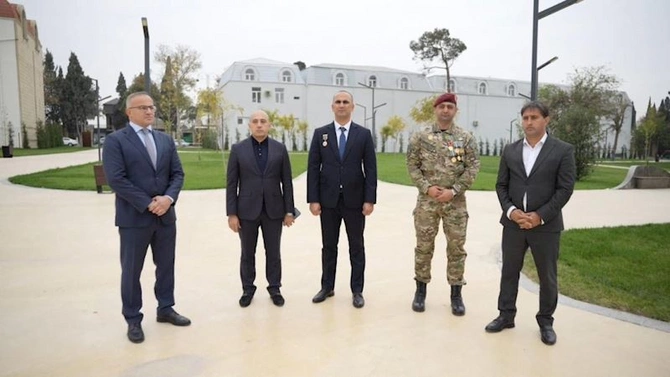Gəncədə “Zəfər övladlarının mədəniyyətdə bir günü” adlı tədbir keçirilib — FOTOLAR