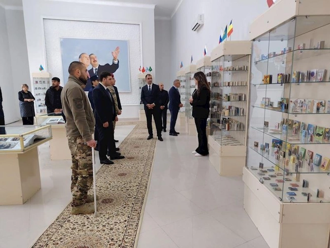 Gəncədə “Zəfər övladlarının mədəniyyətdə bir günü” adlı tədbir keçirilib — FOTOLAR