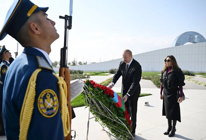 Bakıda Zəfər muzeyinin açılışı olub — FOTOLAR