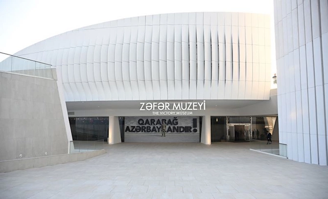Bakıda Zəfər muzeyinin açılışı olub — FOTOLAR