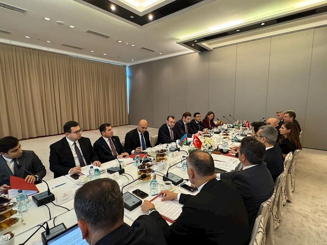 Azərbaycan–Türkiyə Mədəniyyət üzrə Birgə Komissiyasının 5-ci iclası keçirilib — FOTOLAR