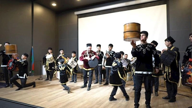 Gəncədə “Zəfər övladlarının mədəniyyətdə bir günü” adlı tədbir keçirilib — FOTOLAR