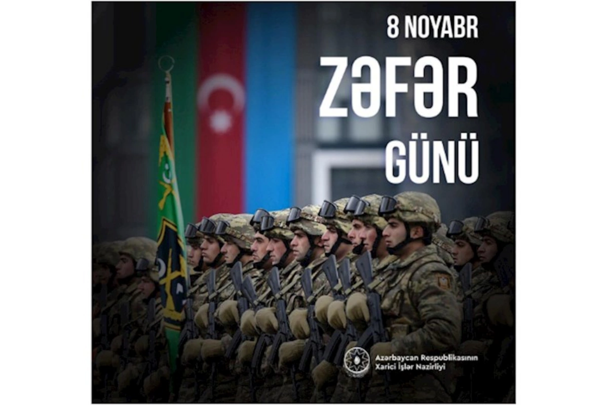 Xarici İşlər Nazirliyi Zəfər bəyanatı yaydı