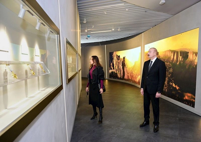 Bakıda Zəfər muzeyinin açılışı olub — FOTOLAR