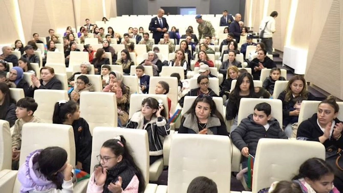 Gəncədə “Zəfər övladlarının mədəniyyətdə bir günü” adlı tədbir keçirilib — FOTOLAR