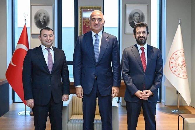 Azərbaycan–Türkiyə Mədəniyyət üzrə Birgə Komissiyasının 5-ci iclası keçirilib — FOTOLAR