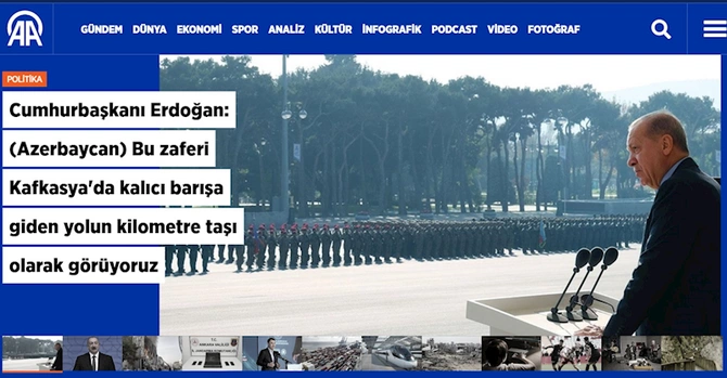 Bakıda keçirilən Hərbi parad dünyanın bir sıra ölkələrinin nüfuzlu media qurumlarında geniş işıqlandırılıb