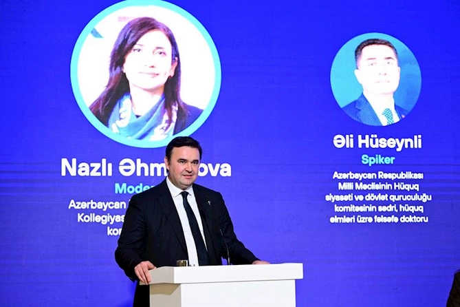 Forumun ilk paneli: Mədəniyyət və hüquq — FOTOLAR