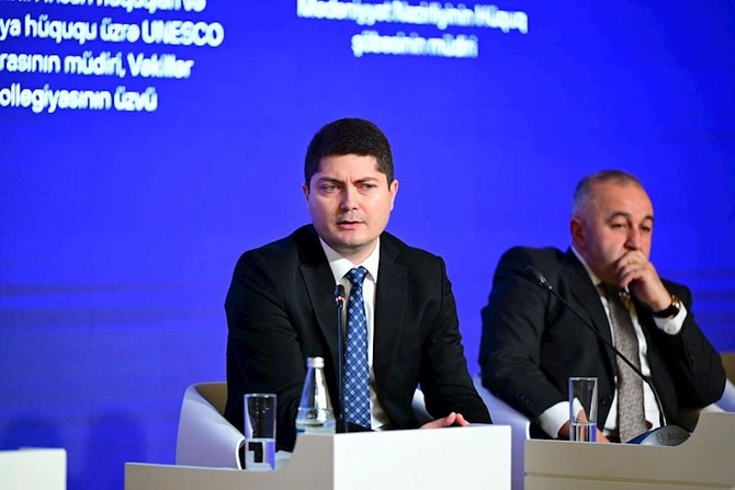 Konstitusiya və mədəniyyət dəyərlərimiz mövzusunda panel müzakirəsi keçirildi — FOTOLAR Konstitusiya və mədəniyyət dəyərlərimiz mövzusunda panel müzakirəsi keçirildi — FOTOLAR