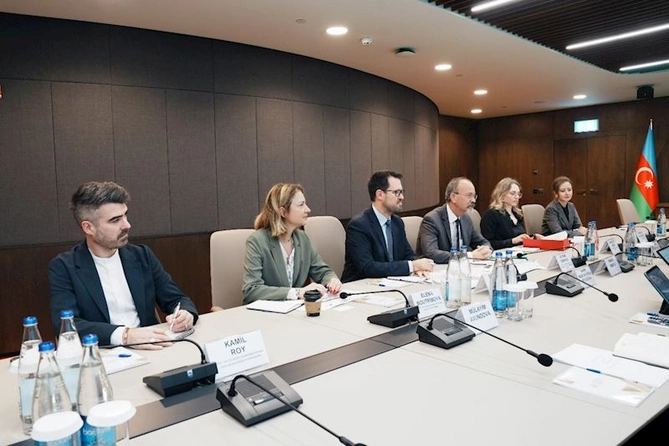 İƏİT ilə əməkdaşlıq perspektivləri müzakirə edilib — FOTO İƏİT ilə əməkdaşlıq perspektivləri müzakirə edilib — FOTO