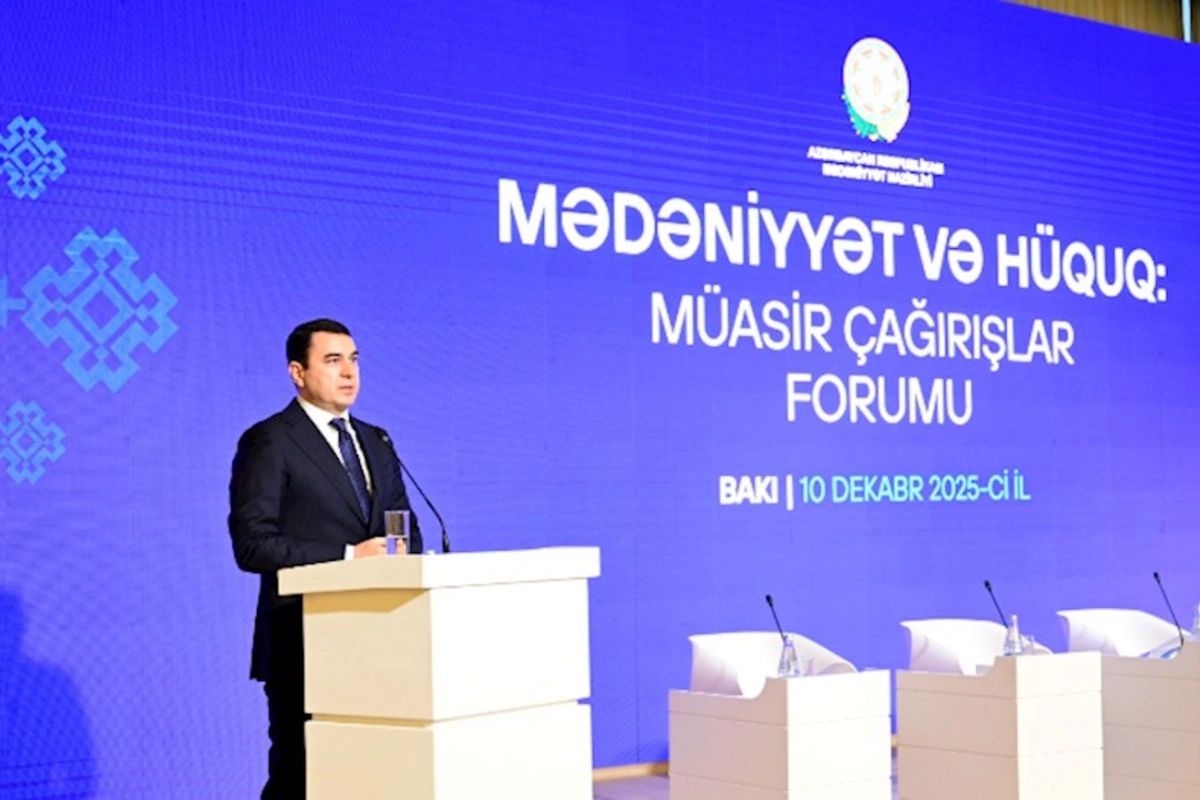 Bakıda Mədəniyyət və hüquq: müasir çağırışlar” mövzusunda forum keçirilir — FOTOLAR