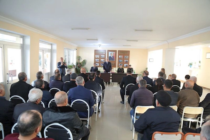 Hacıqabulun Rəncbər kəndində növbəti səyyar qəbul-görüş keçirildi — FOTOLAR