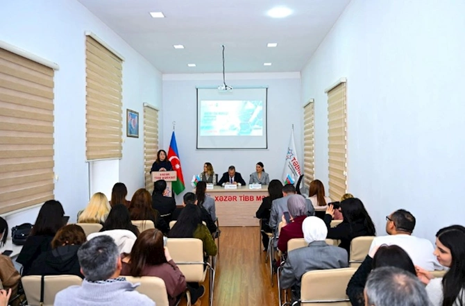 Media nümayəndələri Xəzər Tibb Mərkəzi ilə tanış olublar — FOTOLAR
