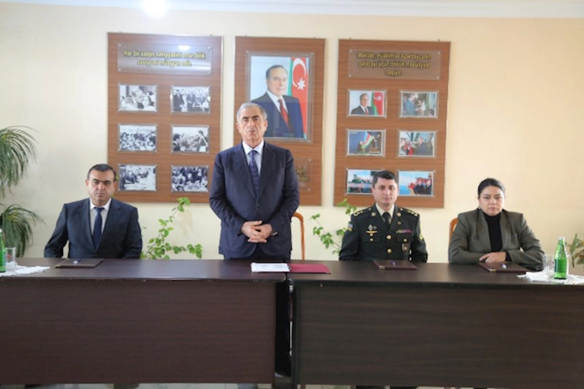 Hacıqabulun Rəncbər kəndində növbəti səyyar qəbul-görüş keçirildi — FOTOLAR