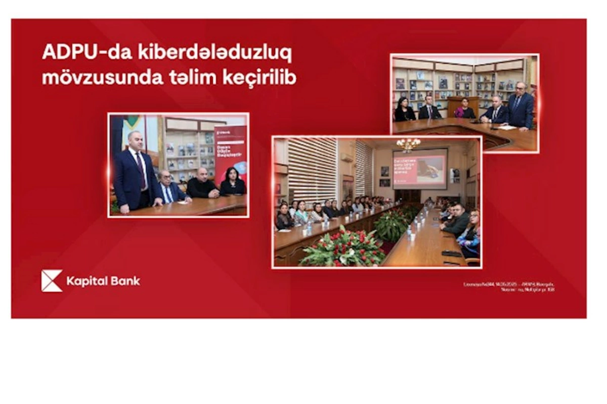 Kapital Bank-ın kiberdələduzluqla mübarizə mövzusunda təlimləri davam edir