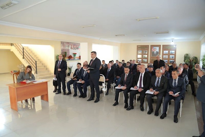 Hacıqabulun Rəncbər kəndində növbəti səyyar qəbul-görüş keçirildi — FOTOLAR