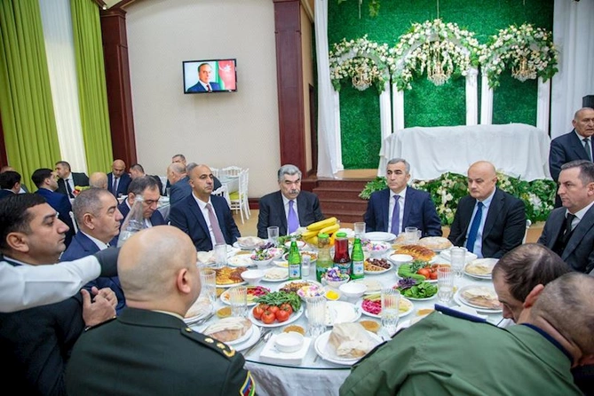 Salyanda Ümummilli Lider Heydər Əliyevin xatirəsi yad edilib — FOTOLAR