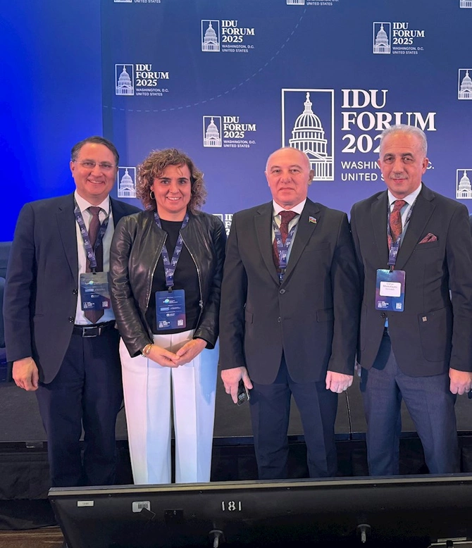 AMİP rəhbərliyi Vaşinqtonda İDU Forum-2025-də iştirak etdi — FOTO