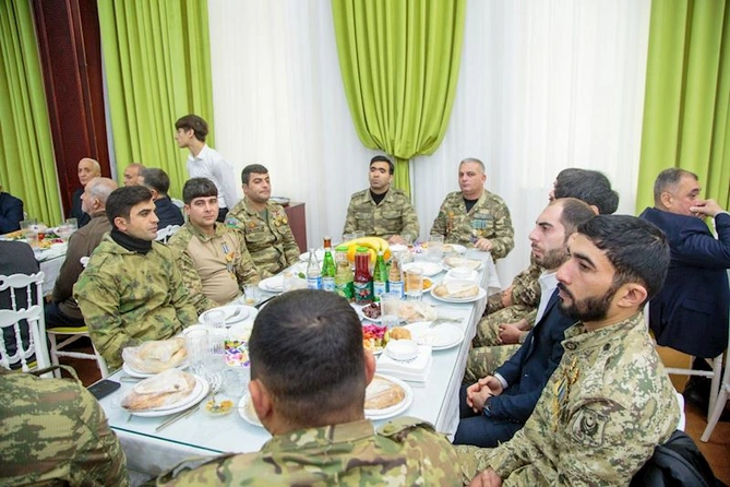 Salyanda Ümummilli Lider Heydər Əliyevin xatirəsi yad edilib — FOTOLAR