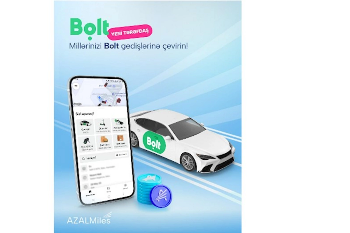 AZAL istifadəçilərinə yeni üstünlük: milləri indi Bolt gedişlərinə dəyişmək mümkündür