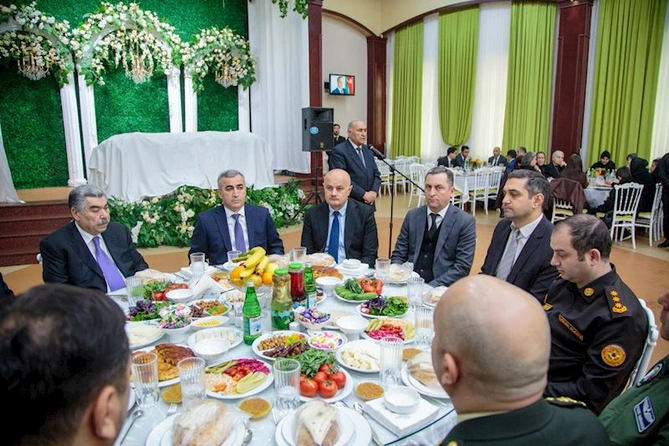 Salyanda Ümummilli Lider Heydər Əliyevin xatirəsi yad edilib — FOTOLAR