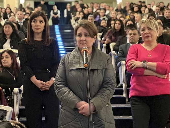 Gəncə şəhərində attestasiya ilə bağlı məlumatlandırıcı görüş keçirildi — FOTOLAR