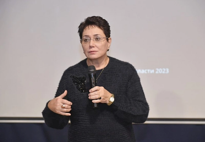 Leyla Əliyeva Ulu Öndərin xatirə gecəsində — FOTOLAR
