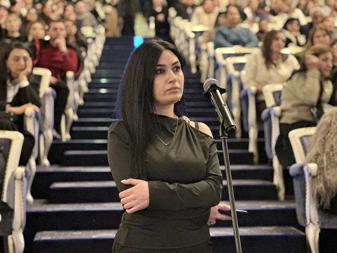 Gəncə şəhərində attestasiya ilə bağlı məlumatlandırıcı görüş keçirildi — FOTOLAR