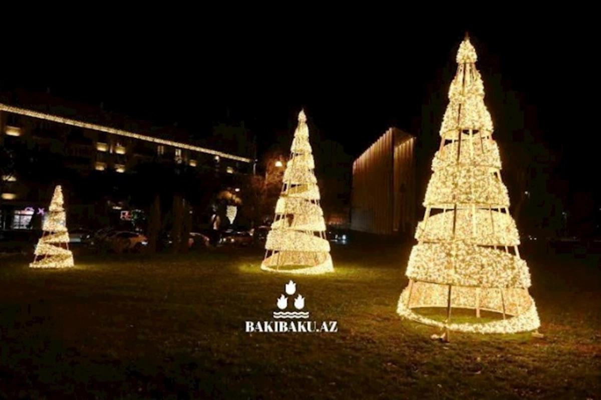 Bakı yeni ilə belə hazırlaşır — FOTOLAR