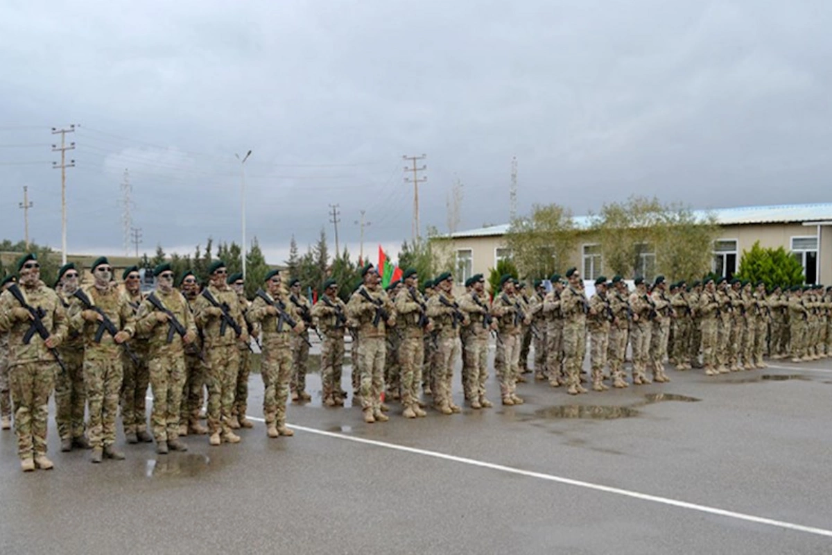 Xüsusi Təyinatlıların buraxılış mərasimi keçirilib — FOTOLAR