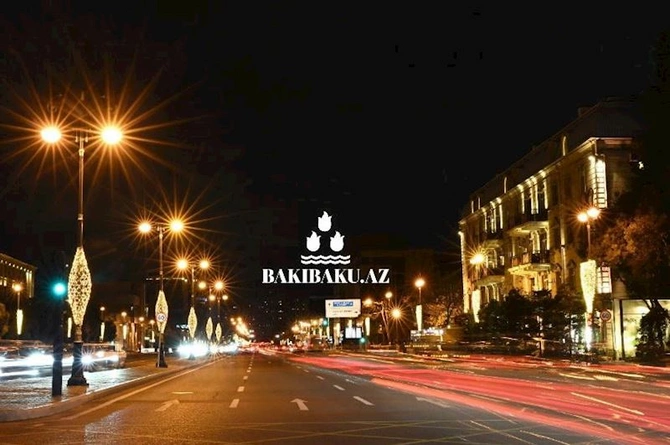Bakı yeni ilə belə hazırlaşır — FOTOLAR