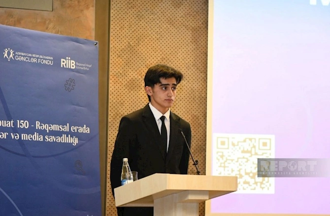 Milli Mətbuat 150 - Rəqəmsal erada gənclər və media savadlılığı layihəsinə yekun vurulub — FOTOLAR