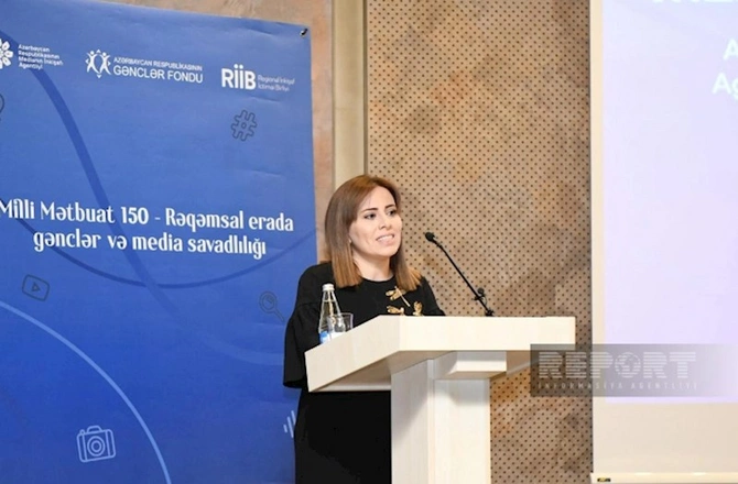 Milli Mətbuat 150 - Rəqəmsal erada gənclər və media savadlılığı layihəsinə yekun vurulub — FOTOLAR