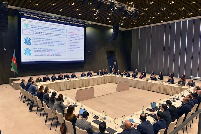 Vergi və sosial sığorta qanunvericiliyinə son dəyişikliklər təqdim olundu— FOTOLAR Vergi və sosial sığorta qanunvericiliyinə son dəyişikliklər təqdim olundu— FOTOLAR