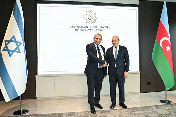Azərbaycan-İsrail iqtisadi əməkdaşlığının inkişafı müzakirə edilib — FOTOLAR