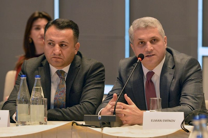 Vergi və sosial sığorta qanunvericiliyinə son dəyişikliklər təqdim olundu— FOTOLAR Vergi və sosial sığorta qanunvericiliyinə son dəyişikliklər təqdim olundu— FOTOLAR