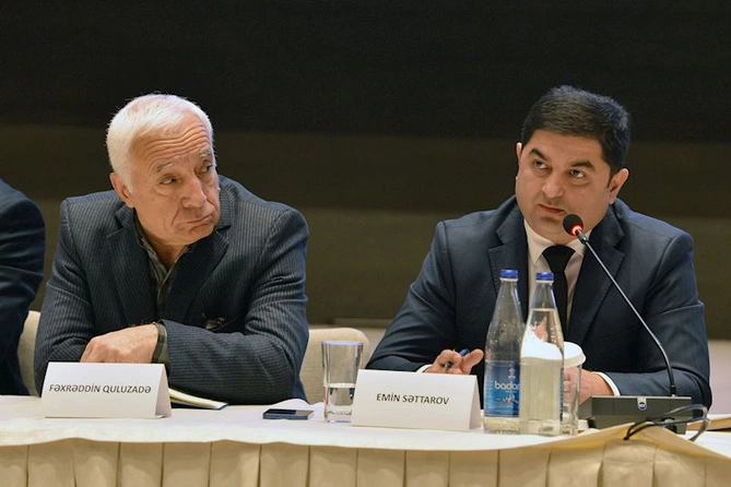 Vergi və sosial sığorta qanunvericiliyinə son dəyişikliklər təqdim olundu— FOTOLAR Vergi və sosial sığorta qanunvericiliyinə son dəyişikliklər təqdim olundu— FOTOLAR