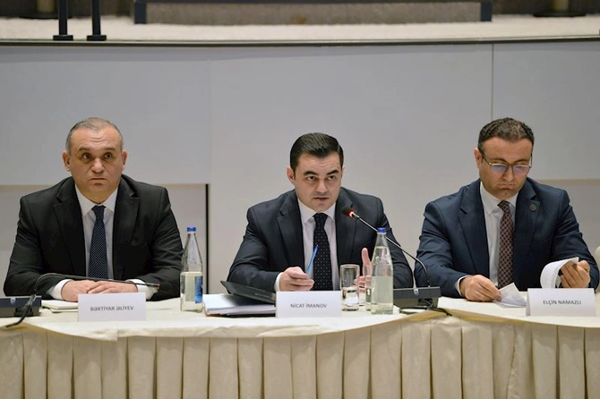 Vergi və sosial sığorta qanunvericiliyinə son dəyişikliklər təqdim olundu— FOTOLAR Vergi və sosial sığorta qanunvericiliyinə son dəyişikliklər təqdim olundu— FOTOLAR
