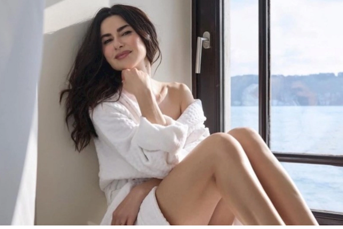 Nəsrin hamam xalatında fotolarını paylaşdı — FOTOLAR