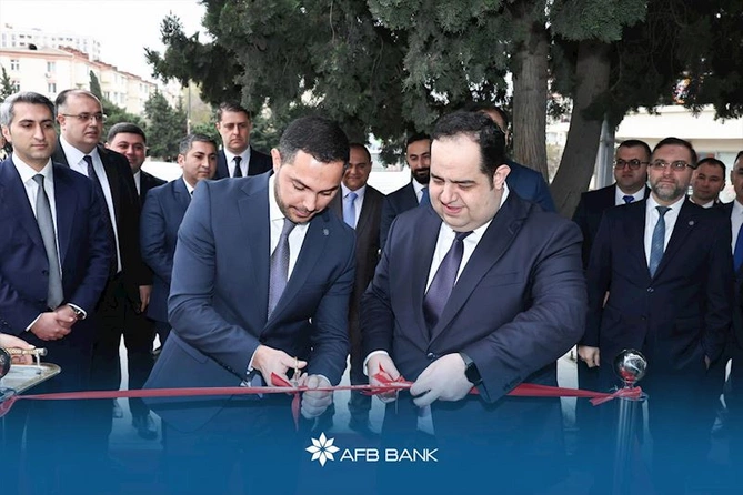AFB Bank yeni “Neftçilər” filialını istifadəyə verdi — FOTOLAR
