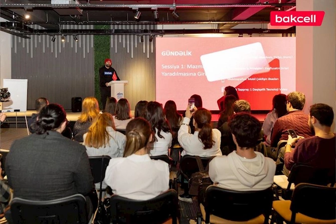 Bakcell texno-blogerlər üçün “Media Tech” təlimini həyata keçirdi — FOTOLAR