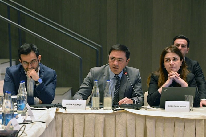 Vergi və sosial sığorta qanunvericiliyinə son dəyişikliklər təqdim olundu— FOTOLAR Vergi və sosial sığorta qanunvericiliyinə son dəyişikliklər təqdim olundu— FOTOLAR