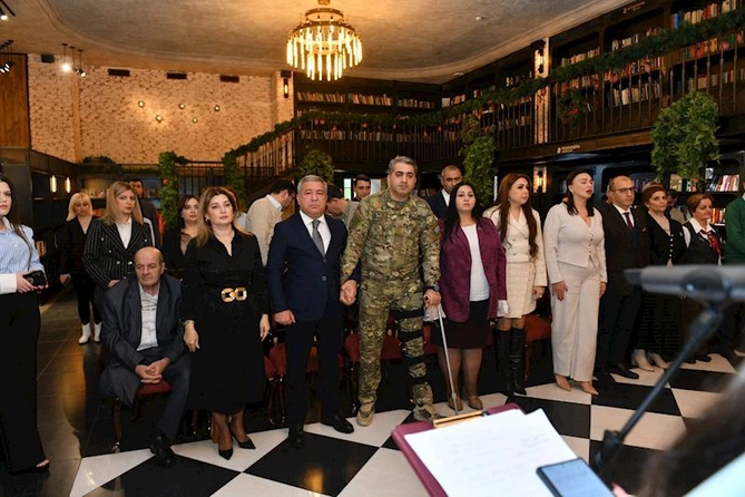 Gülər Coşqunsoyun Prezidentə həsr olunmuş kitablarının təqdimatı keçirildi — FOTOLAR