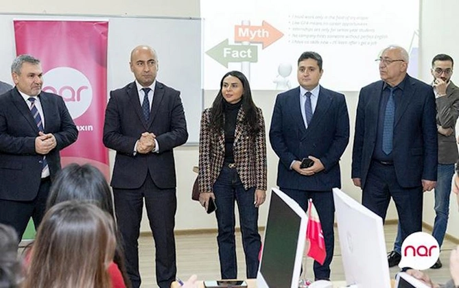“Nar” regionlarda peşəkar kadr hazırlığına dəstək olur “Nar” regionlarda peşəkar kadr hazırlığına dəstək olur