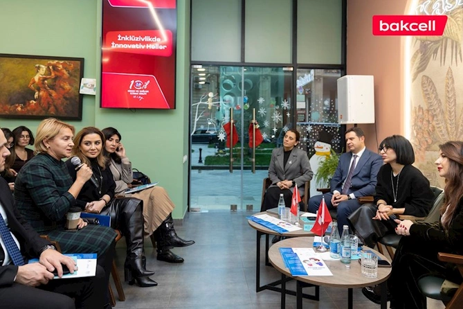“Bakcell” “İnklüzivlikdə İnnovativ Həllər” tədbirinə dəstək oldu — FOTOLAR “Bakcell” “İnklüzivlikdə İnnovativ Həllər” tədbirinə dəstək oldu — FOTOLAR