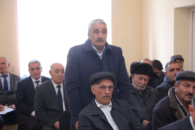 Hacıqabulun Şorbaçı kəndində növbəti səyyar qəbul-görüş keçirildi — FOTOLAR