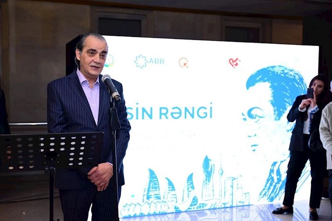 Rəşid Behbudovun 110 illiyinə həsr olunan Səsin rəngi” sərgisi açılıb — FOTOLAR