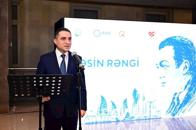 Rəşid Behbudovun 110 illiyinə həsr olunan Səsin rəngi” sərgisi açılıb — FOTOLAR