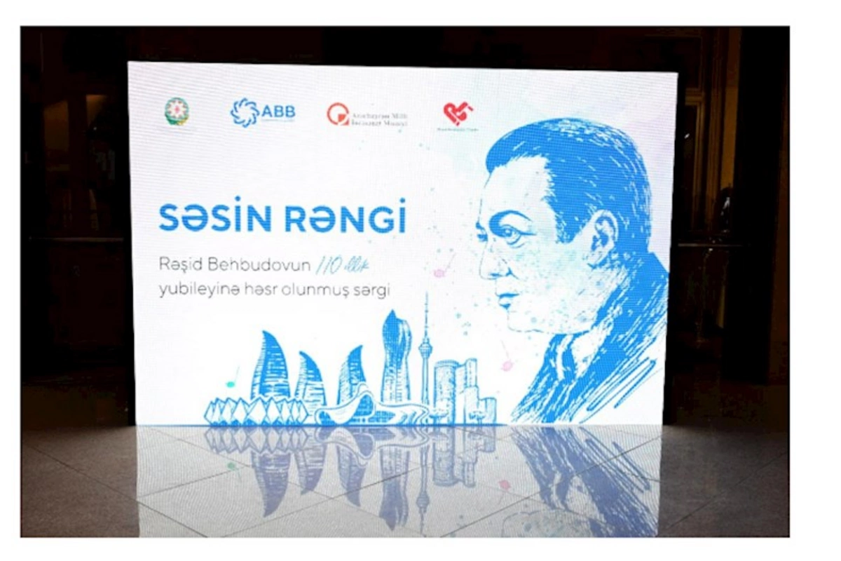 Rəşid Behbudovun 110 illiyinə həsr olunan Səsin rəngi” sərgisi açılıb — FOTOLAR