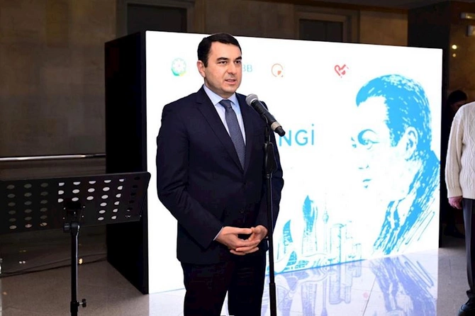 Rəşid Behbudovun 110 illiyinə həsr olunan Səsin rəngi” sərgisi açılıb — FOTOLAR